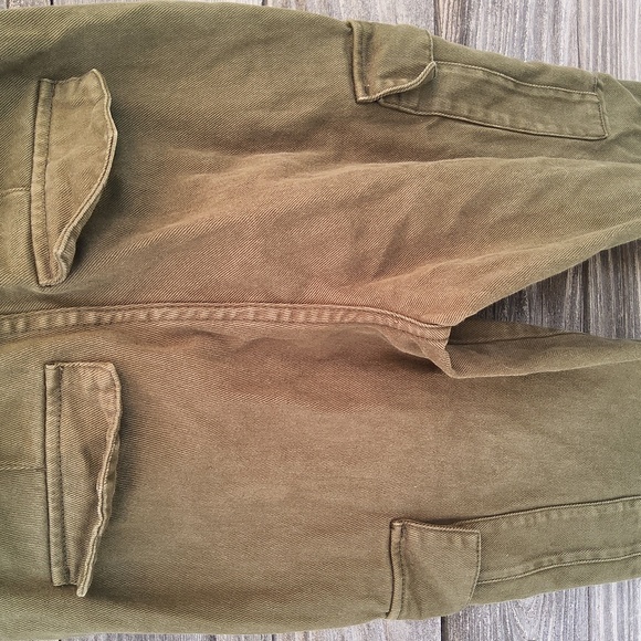 PacSun Los Angeles army green cargo pocket pants size 24 - Picture 9 of 12